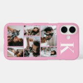 Moderne 6 Huisdier Foto Roze Case-Mate iPhone Case (Achterkant (horizontaal))