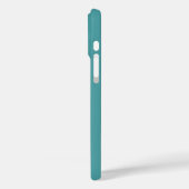 Moderne 6 Huisdier Foto Teal Case-Mate iPhone Case (Achterkant / Links)