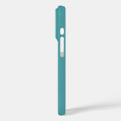 Moderne 6 Huisdier Foto Teal Case-Mate iPhone Case (Achterkant / Links)