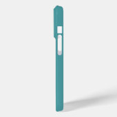 Moderne 6 Huisdier Foto Teal Case-Mate iPhone Case (Achterkant / Links)
