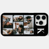 Moderne 6 Huisdier Foto Zwart Case-Mate iPhone Case (Achterkant (horizontaal))