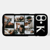 Moderne 6 Huisdier Foto Zwart Case-Mate iPhone Case (Achterkant (horizontaal))
