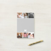 Moderne 6-reeks fotostrip | Gepersonaliseerd Post-it® Notes (Op bureau)