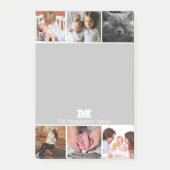 Moderne 6-reeks fotostrip | Gepersonaliseerd Post-it® Notes (Voorkant)