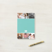 Moderne 6-reeks fotostrip | Gepersonaliseerd Post-it® Notes (Op bureau)