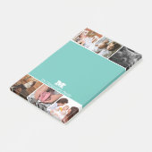 Moderne 6-reeks fotostrip | Gepersonaliseerd Post-it® Notes (Schuin)