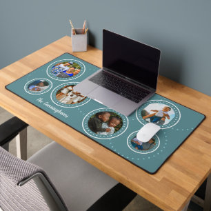 Moderne 6 Ronde Foto's op Teal Bureaumat