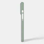 Moderne 8 Foto Sage Groen Case-Mate iPhone Case (Achterkant / Links)