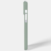 Moderne 8 Foto Sage Groen Case-Mate iPhone Case (Achterkant / Links)