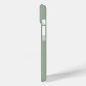 Moderne 8 Foto Sage Groen Case-Mate iPhone Case (Achterkant / Links)