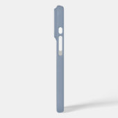 Moderne 8 Foto Stofblauw Case-Mate iPhone Case (Achterkant / Links)