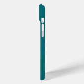 Moderne 8 Foto Teal Case-Mate iPhone Case (Achterkant / Links)