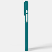 Moderne 8 Foto Teal Case-Mate iPhone Case (Achterkant / Links)