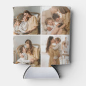 Moderne 8 fotocollage blikjeskoeler (Voorkant)