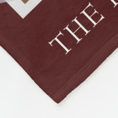 Moderne 8 Fotocollage Happy Thanksgiving Fleece Deken (Hoek)