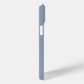 Moderne 8 Huisdier Foto Stof Blauw Case-Mate iPhone Case (Achterkant / Rechts)