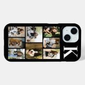 Moderne 8 Huisdier Foto Zwart Case-Mate iPhone Case (Achterkant (horizontaal))