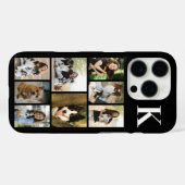 Moderne 8 Huisdier Foto Zwart Case-Mate iPhone Case (Achterkant (horizontaal))
