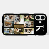 Moderne 8 Huisdier Foto Zwart Case-Mate iPhone Case (Achterkant (horizontaal))