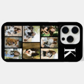 Moderne 8 Huisdier Foto Zwart Case-Mate iPhone Case (Achterkant (horizontaal))