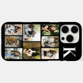 Moderne 8 Huisdier Foto Zwart Case-Mate iPhone Case (Achterkant (horizontaal))