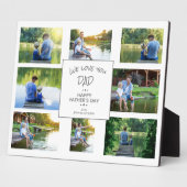 Moderne 8 Photo Collage Vaderdag Keepomwille Fotoplaat (Zijkant)
