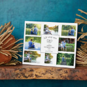 Moderne 8 Photo Collage Vaderdag Keepomwille Fotoplaat (Zijkant)