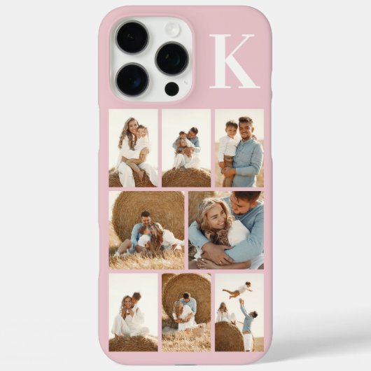 Moderne 8 Roze Blush Roze Case-Mate iPhone Case (Achterkant)