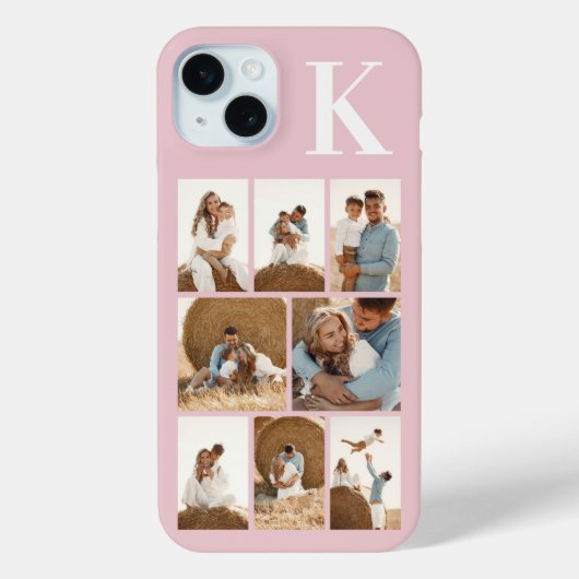 Moderne 8 Roze Blush Roze Case-Mate iPhone Case (Achterkant)