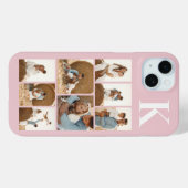 Moderne 8 Roze Blush Roze Case-Mate iPhone Case (Achterkant (horizontaal))