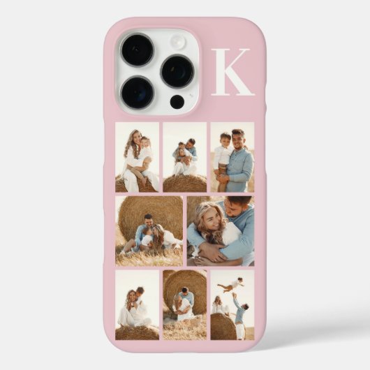 Moderne 8 Roze Blush Roze Case-Mate iPhone Case (Achterkant)