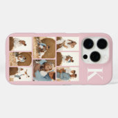 Moderne 8 Roze Blush Roze Case-Mate iPhone Case (Achterkant (horizontaal))
