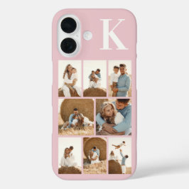 Moderne 8 Roze Blush Roze iPhone 16 Hoesje