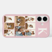 Moderne 8 Roze Blush Roze Case-Mate iPhone Case (Achterkant (horizontaal))