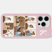 Moderne 8 Roze Blush Roze Case-Mate iPhone Case (Achterkant (horizontaal))