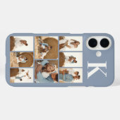 Moderne 8 Stof Blauwblauw Case-Mate iPhone Case (Achterkant (horizontaal))