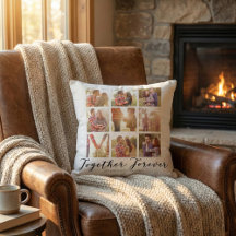 Moderne 9 foto collage Samen Voor Altijd