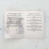 Moderne 9-foto in liefdevolle herinnering gevouwen programma (Binnen)