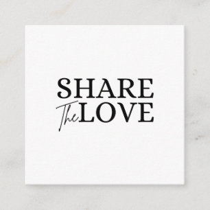 Moderne Aandeel het liefdeswit verwijst een vriend Informatiekaartje