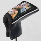 Moderne Aangepast I hou van je papa | 3 Foto Golfheadcover (3/4 voorkant)