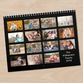 Moderne Aangepaste 15 Maanden Foto Kalender