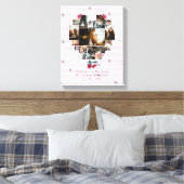 Moderne, aangepaste 18-hartencadeaus voor afbeeldi canvas afdruk (Insitu (Slaapkamer))