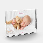 Moderne aangepaste Baby-fotoblok Fotoblokken (Links)