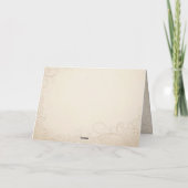Moderne aangepaste bedankkaart voor baby (Achterkant)
