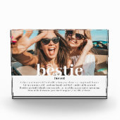 Moderne aangepaste beste vrienden betekenis Beste Fotoblokken (Voorkant)
