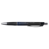 Moderne aangepaste blauwe verloop Business Promoti Pen (Bodem)