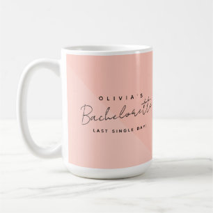 Moderne Aangepaste Bruid Naam Bachelorette Feest R Koffiemok