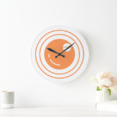 Moderne aangepaste cameralens naam Oranje gele kle Grote Klok (Huis)