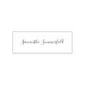 Moderne aangepaste cursieve scripthandtekening  zelfinktende stempel (Design)