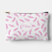 Moderne aangepaste flamingo vadernaam roze etui (Voorkant)